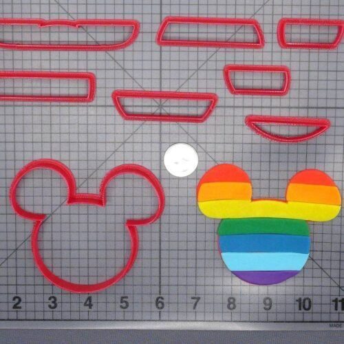 Mickey Mouse Pride 266-G018 Cookie Cutter Set
