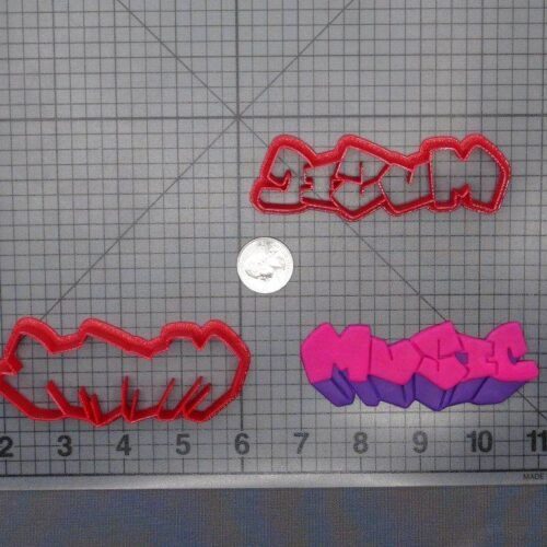 Music 266-F997 Cookie Cutter Set