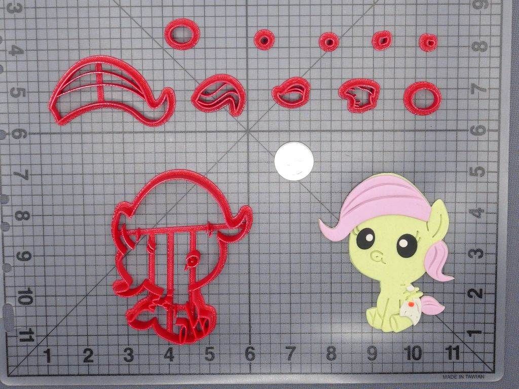 My Little Pony - Fluttershy Baby Body 266-F412 Cookie Cutter Set