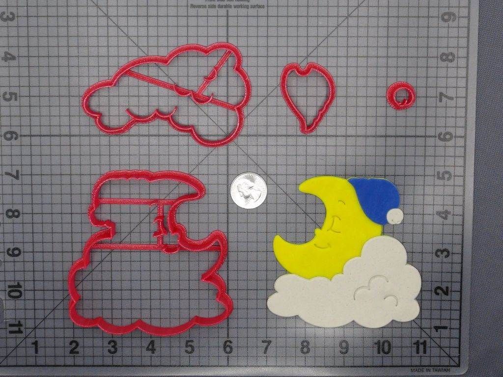 Night Time 266-F961 Cookie Cutter Set