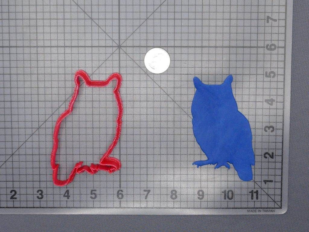 Owl Bird 266-G014 Cookie Cutter Silhouette