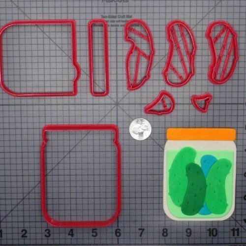 Pickle Jar 266-F994 Cookie Cutter Set
