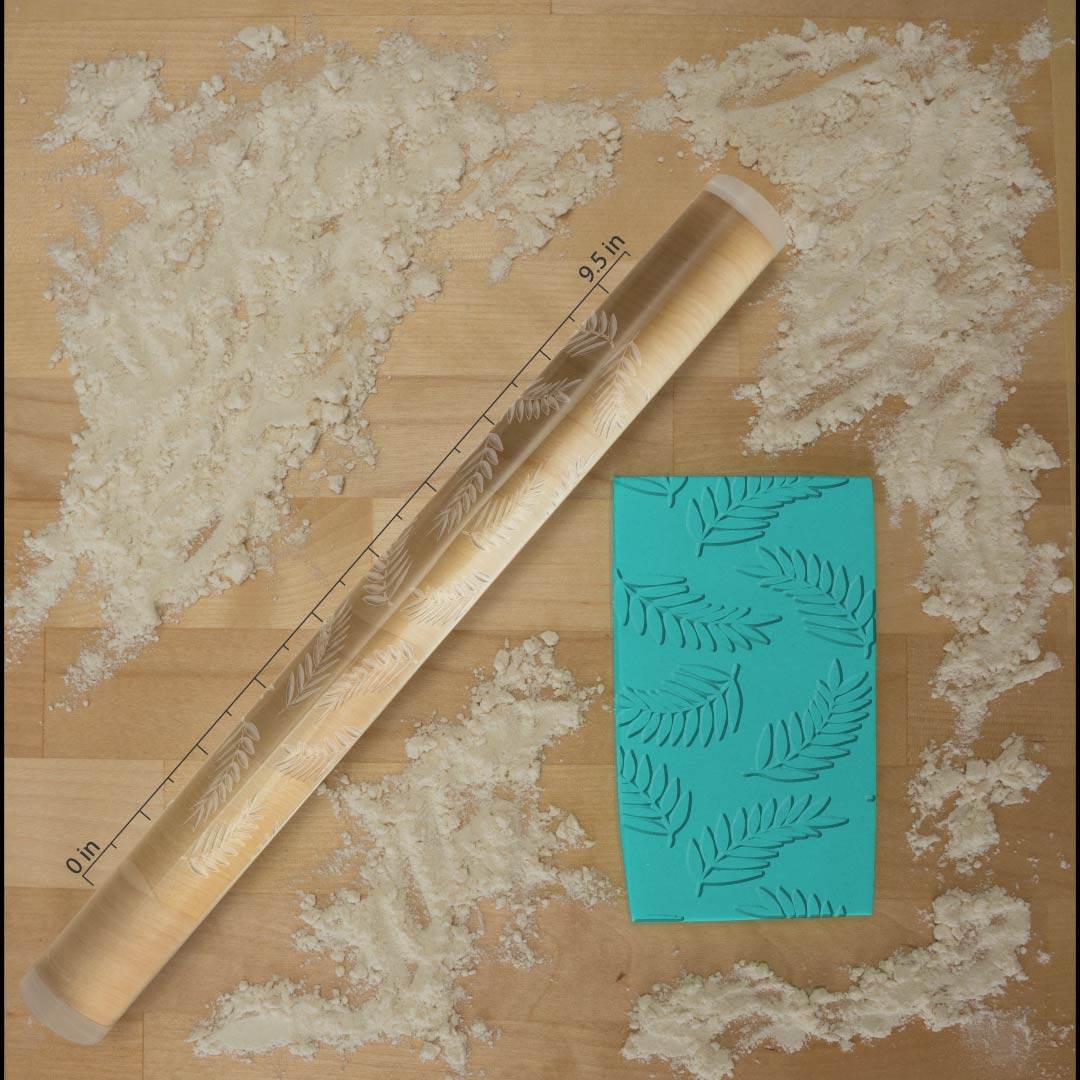Plant Leaves 765-616 Rolling Pin