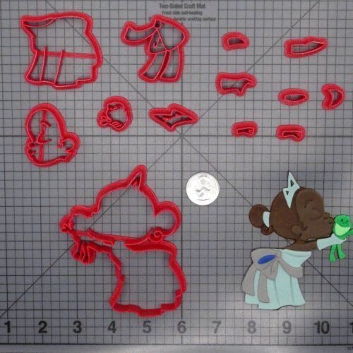Princess and the Frog - Tiana Baby with Frog 266-F767 Cookie Cutter Set