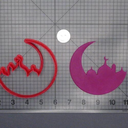 Ramadan - Eid Al Fitr Moon 266-F425 Cookie Cutter Silhouette