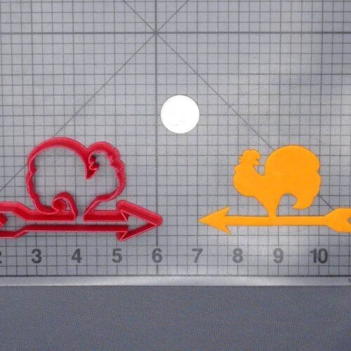 Rooster Weather Vane 266-G012 Cookie Cutter Silhouette