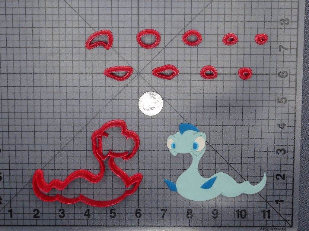 Sea Monster 266-F966 Cookie Cutter Set