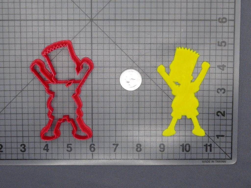 Simpsons - Bart Body 266-F898 Cookie Cutter