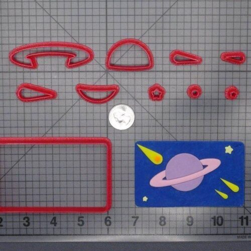 Space 266-F962 Cookie Cutter Set