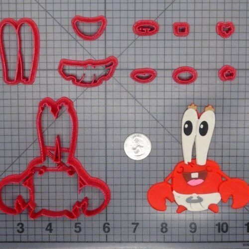 Spongebob Squarepants - Mr Krabs Baby Body 266-E961 Cookie Cutter Set
