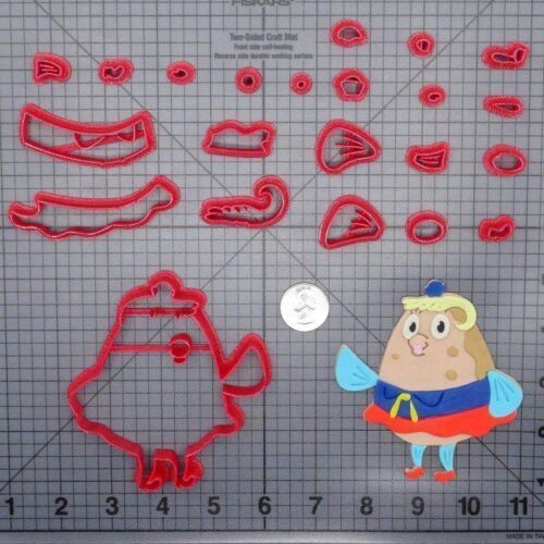 Spongebob Squarepants - Mrs Puff Body 266-G020 Cookie Cutter Set