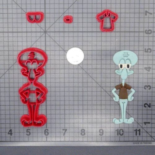 Spongebob Squarepants - Squidward Body 266-F987 Cookie Cutter Set