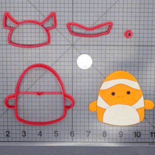 Squishmallow - Ricky Clownfish 266-G019 Cookie Cutter Set