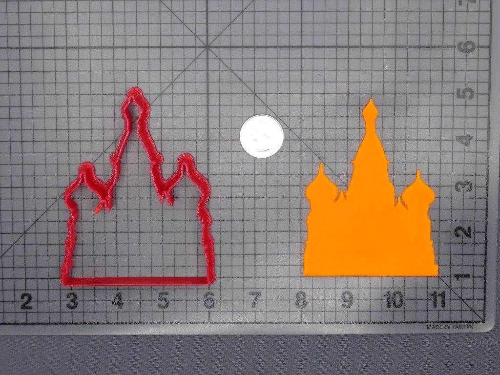 St Basils Cathedral 266-F213 Cookie Cutter Silhouette
