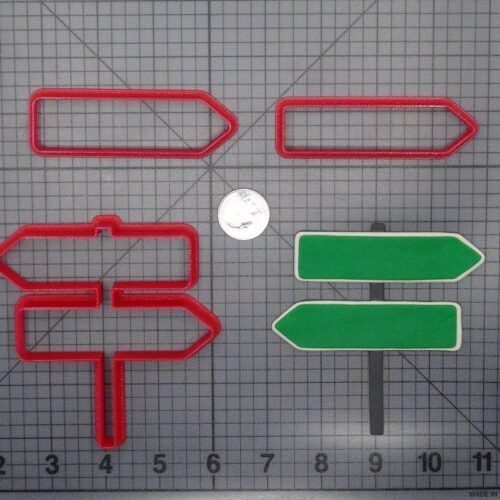 Street Sign 266-F992 Cookie Cutter Set