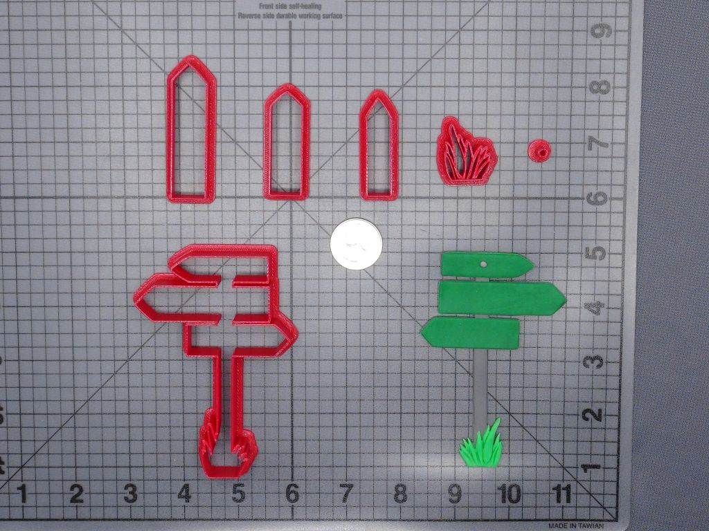 Street Sign 266-G032 Cookie Cutter Set