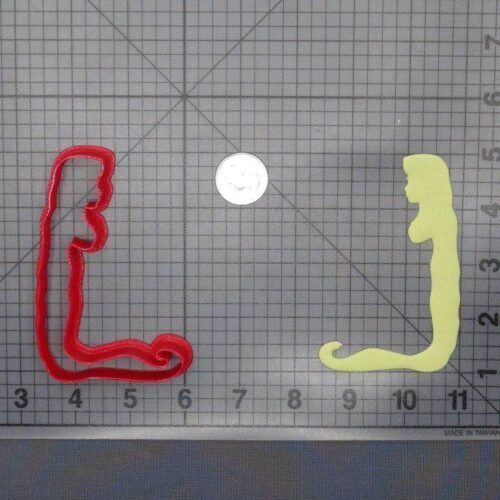 Tangled - Rapunzel Head 266-F971 Cookie Cutter Silhouette