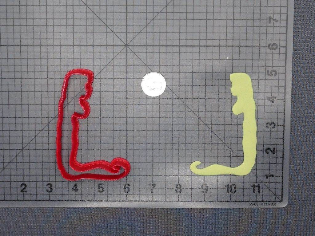 Tangled - Rapunzel Head 266-F971 Cookie Cutter Silhouette