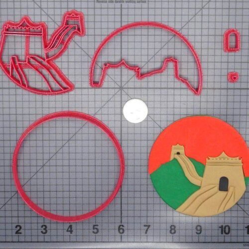 The Great Wall Of China 266-E462 Cookie Cutter Set