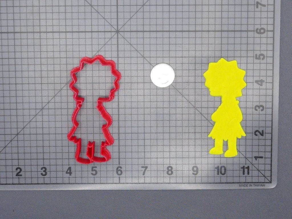 The Simpsons - Lisa Body 266-G009 Cookie Cutter Silhouette