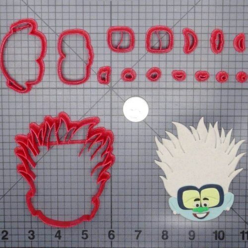 Trolls - Tiny Diamond Head 266-E204 Cookie Cutter Set