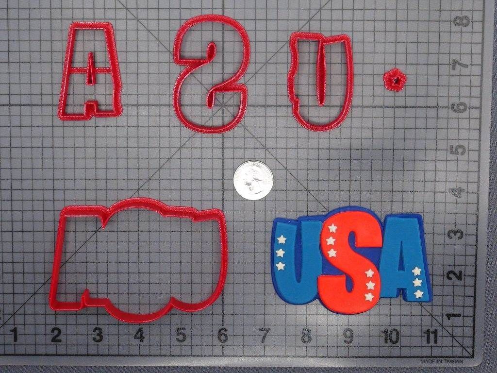 USA 266-F954 Cookie Cutter Set