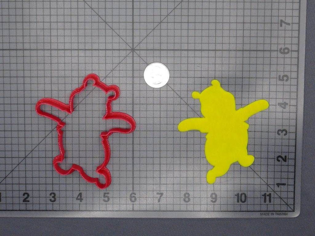 Winnie the Pooh Body 266-F935 Cookie Cutter Silhouette