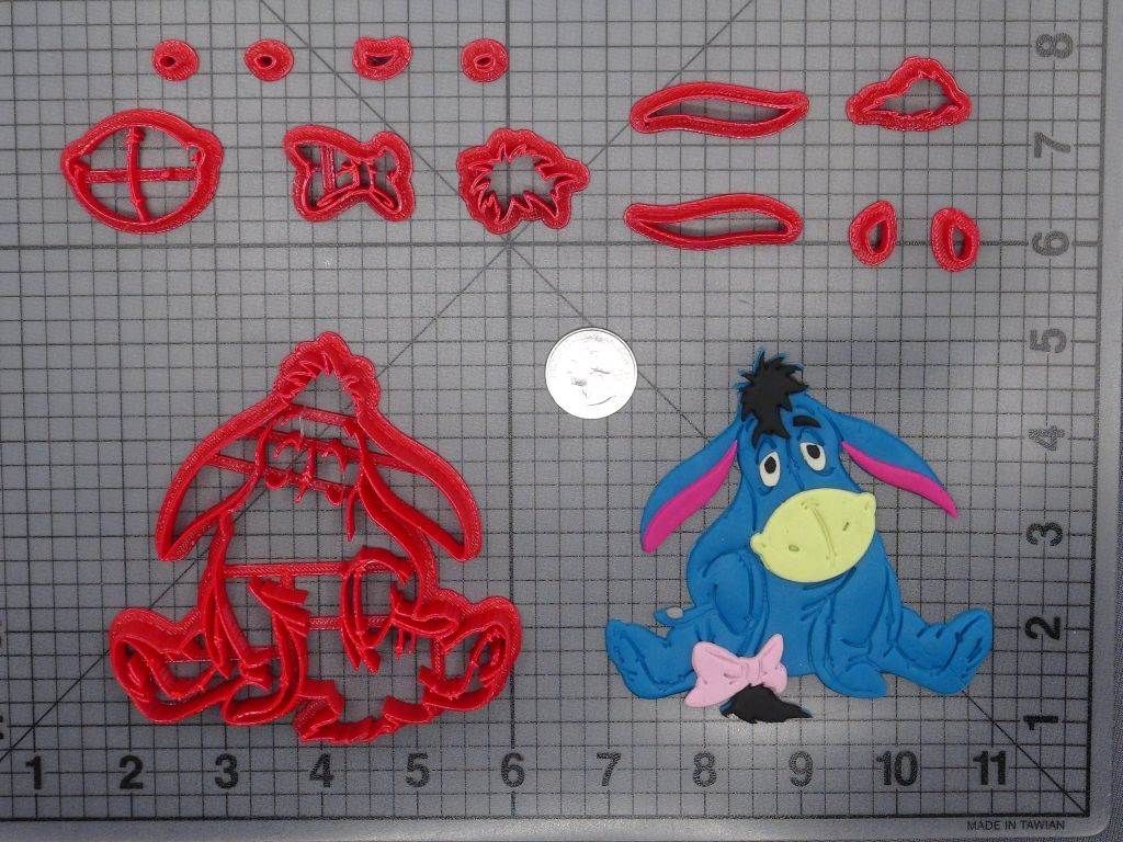 Winnie the Pooh - Eeyore Body 266-F915 Cookie Cutter Set