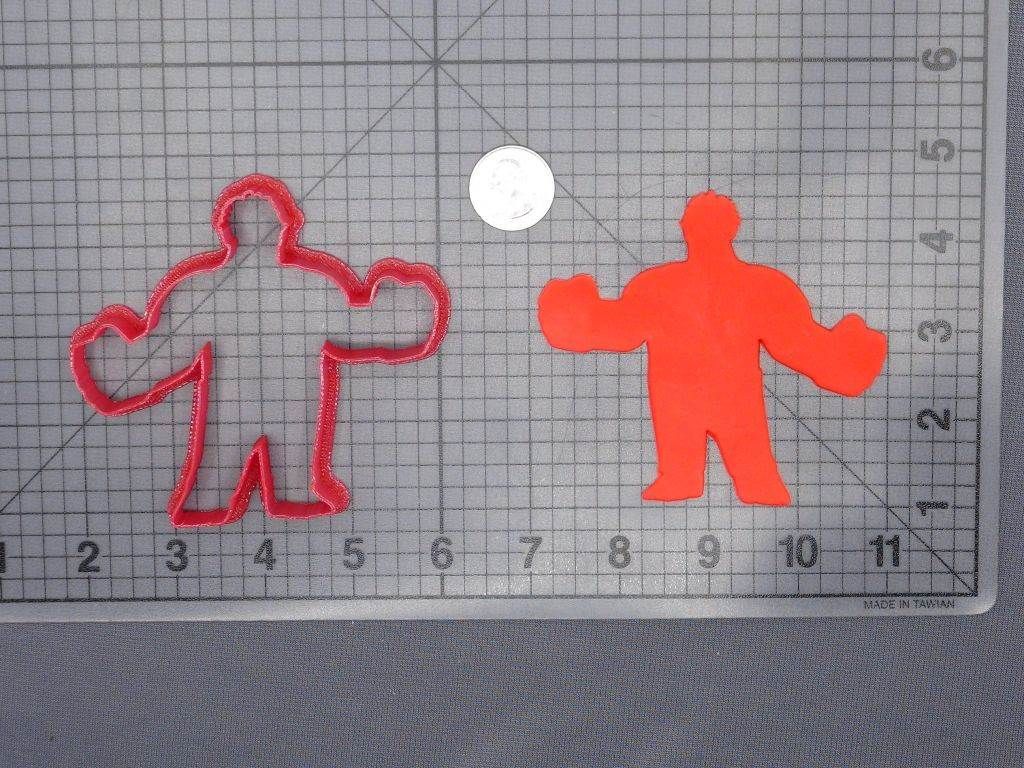 Wreck it Ralph - Ralph Body 266-G008 Cookie Cutter Silhouette