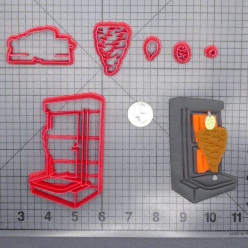 Al Pastor Trompo 266-E061 Cookie Cutter Set