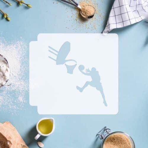 Basketball Player 783-F030 Stencil