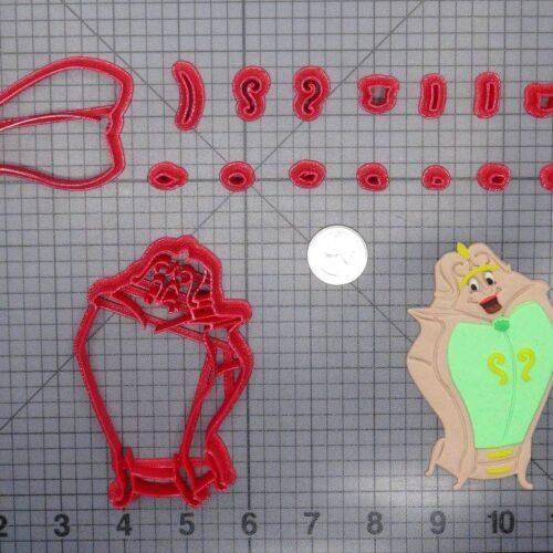 Beauty and the Beast - Wardrobe 266-G087 Cookie Cutter Set