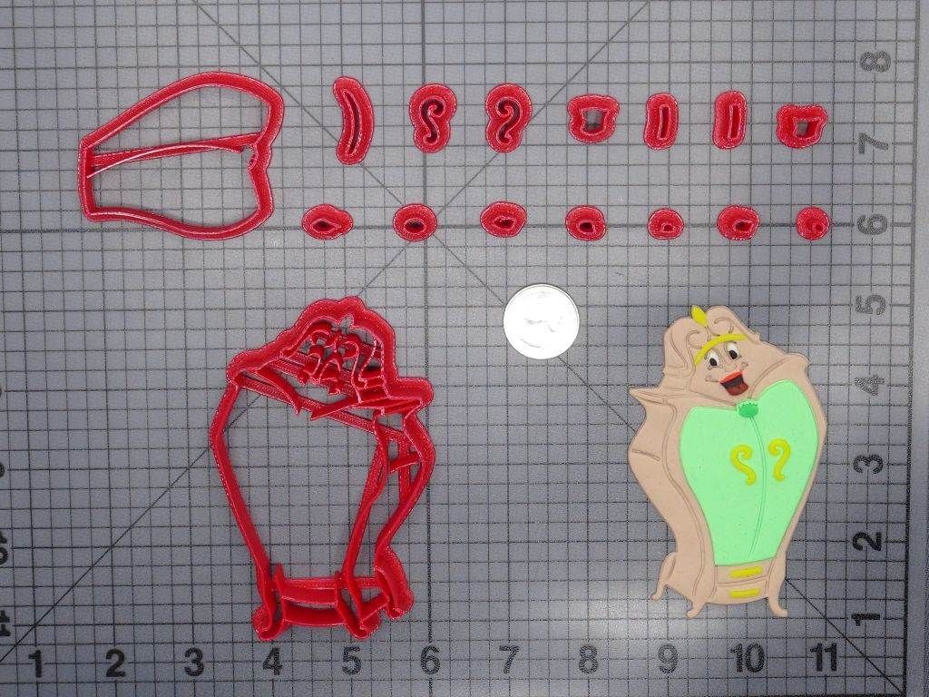 Beauty and the Beast - Wardrobe 266-G087 Cookie Cutter Set
