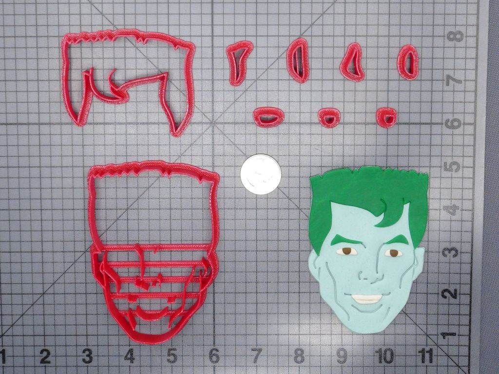 Captain Planet Head 266-G109 Cookie Cutter Set