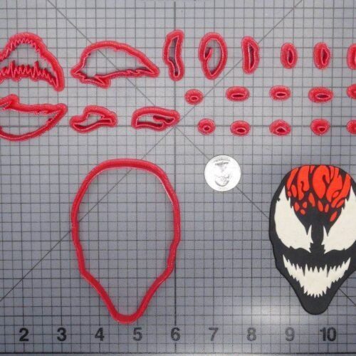 Carnage Head 266-G159 Cookie Cutter Set