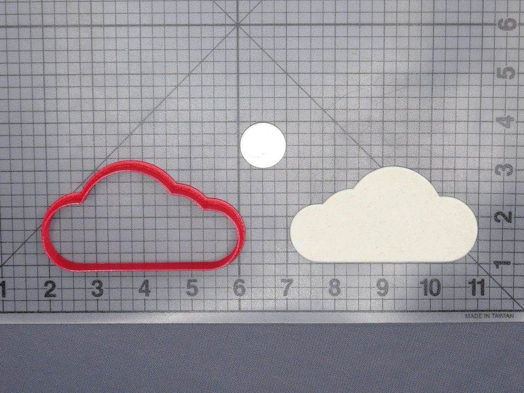Cloud 266-F897 Cookie Cutter Silhouette