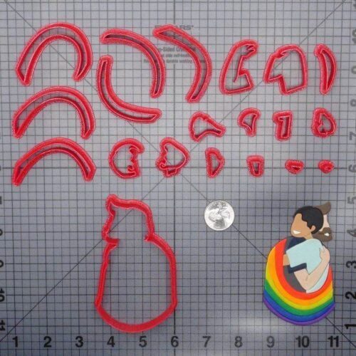 Couple Hugging 266-G135 Cookie Cutter Set