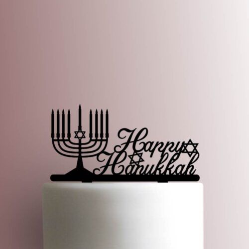 Happy Hanukkah 225-A614 Cake Topper