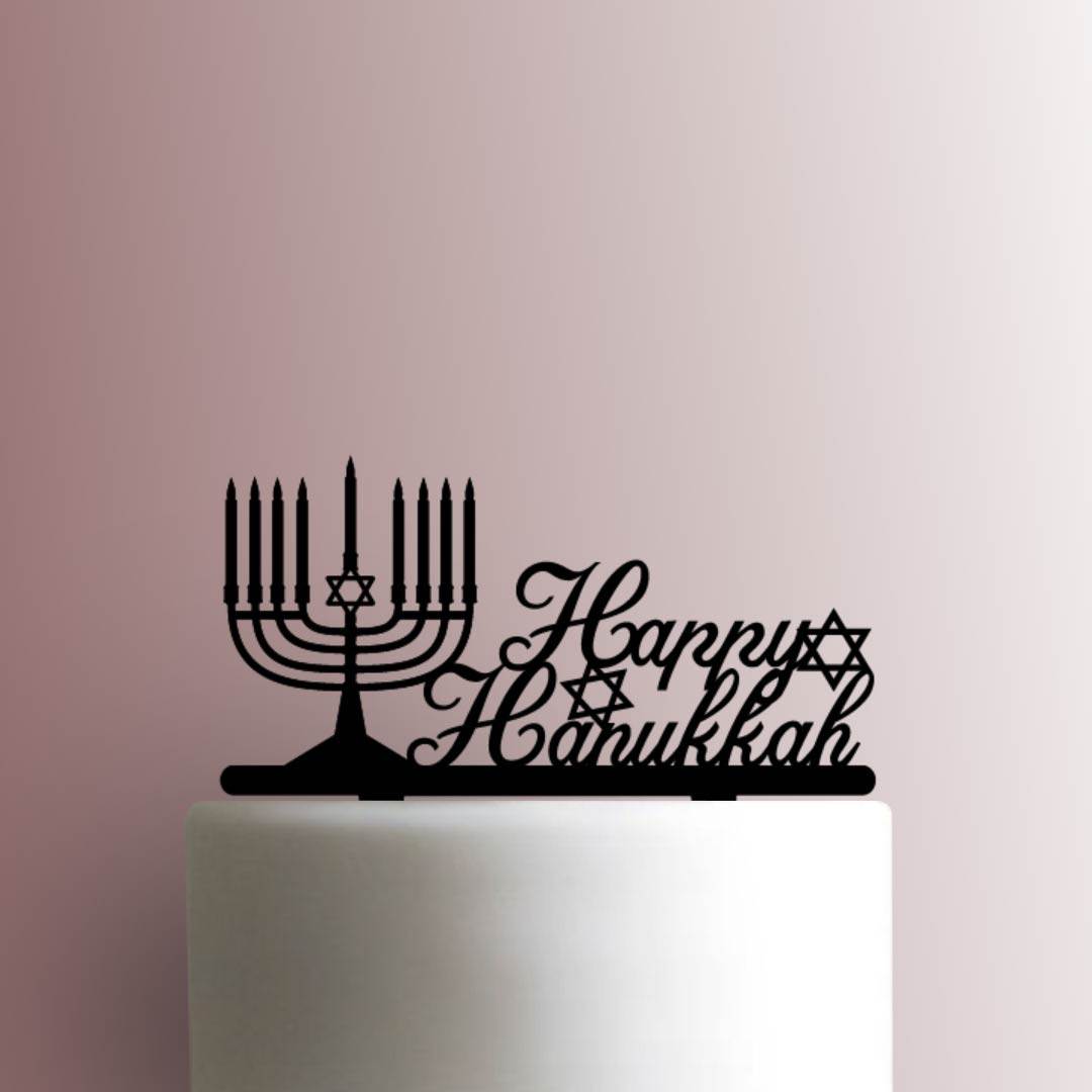 Happy Hanukkah 225-A614 Cake Topper