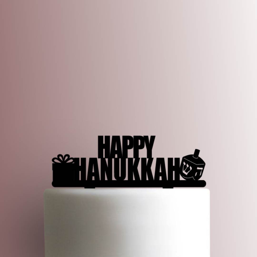 Happy Hanukkah 225-A617 Cake Topper