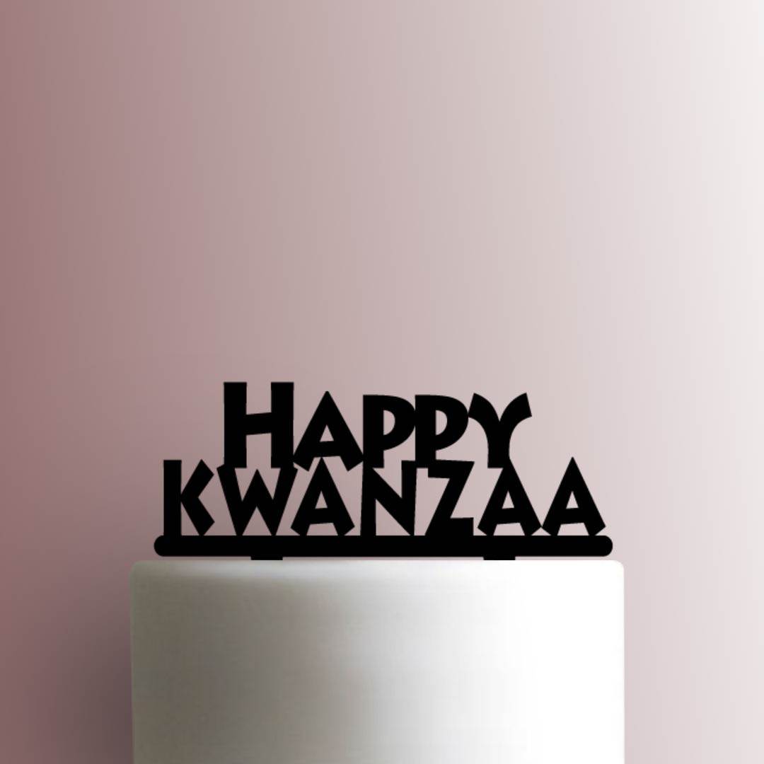 Happy Kwanzaa 225-A656 Cake Topper
