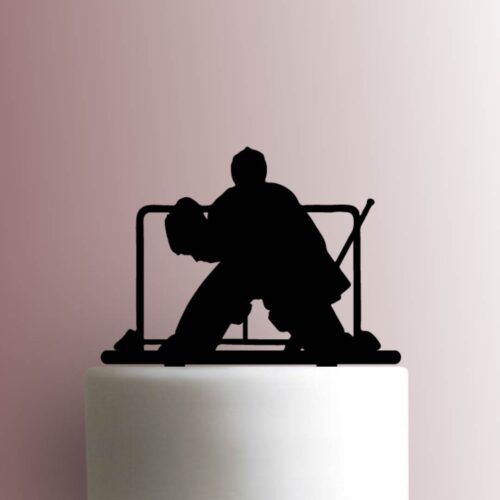 Hockey Goalie 225-A660 Cake Topper