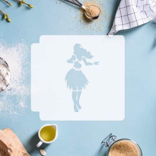 Hula Dancer 783-E927 Stencil