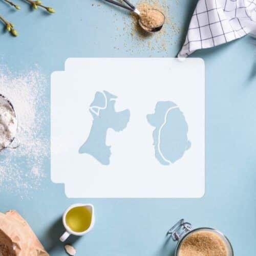 Lady and the Tramp 783-E636 Stencil