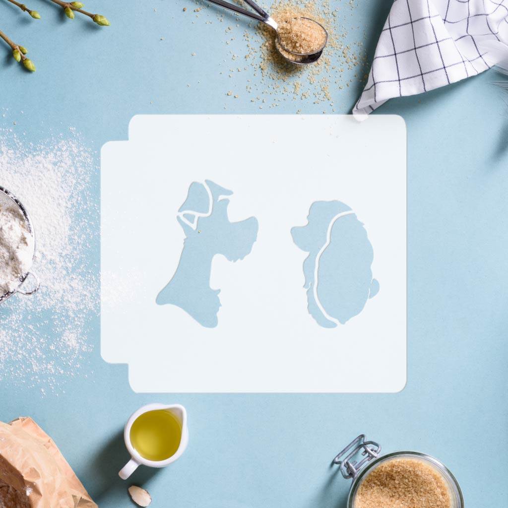Lady and the Tramp 783-E636 Stencil