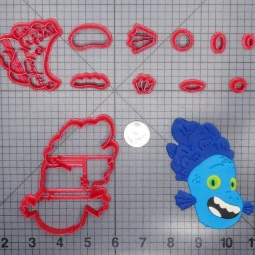 Luca - Alberto Head 266-F910 Cookie Cutter Set