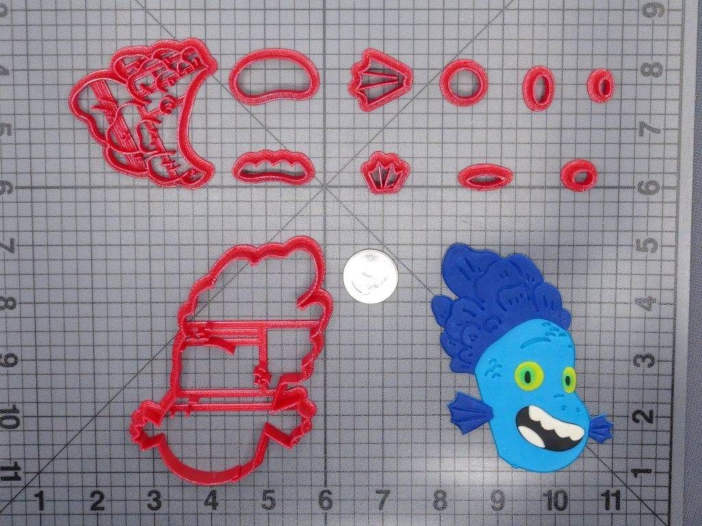 Luca - Alberto Head 266-F910 Cookie Cutter Set