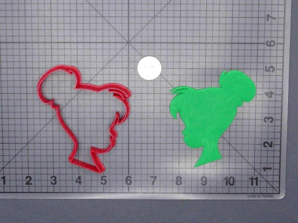 Peter Pan - Tinkerbell Head 266-G084 Cookie Cutter Silhouette