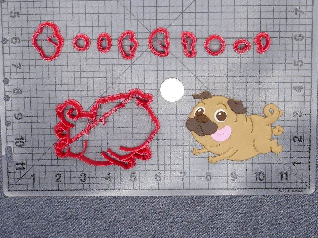 Pug Dog Body 266-G069 Cookie Cutter Set