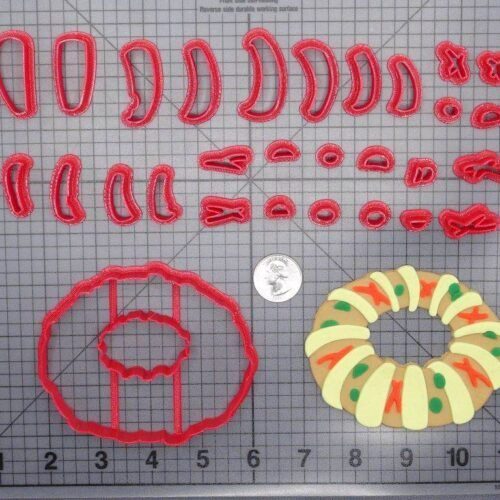 Rosca De Reyes 266-G141 Cookie Cutter Set
